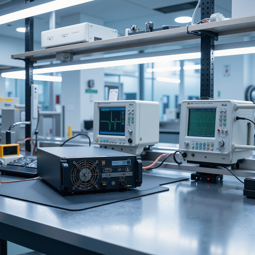 ANRITSU安立计产品展示，精密测量仪器，工业检测设备，白色包装，整齐摆放