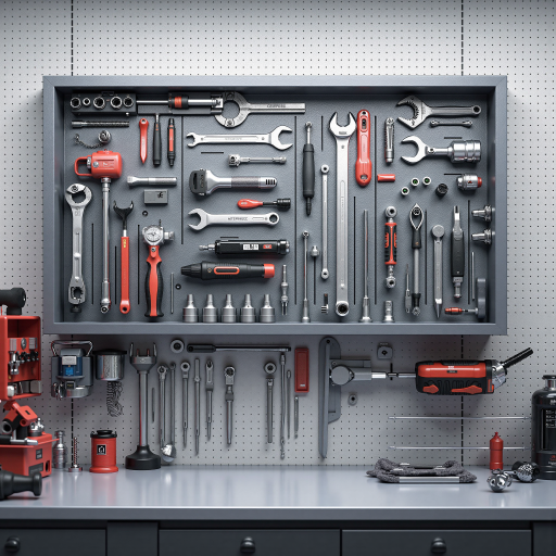 FLOBAL富禄伯乐产品展示，精密工具，工业制造用品，金属材质，整齐摆放