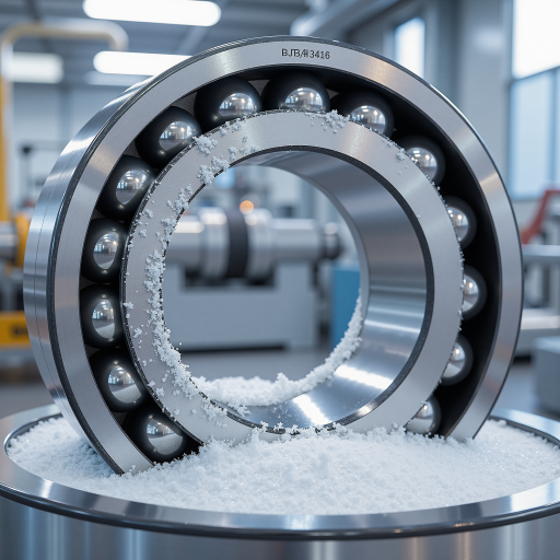 OILES奥依列斯产品展示，精密轴承，工业机械配件，金属材质，整齐摆放