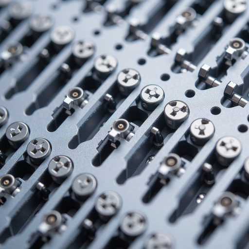 八兴产品展示，精密工具，工业制造用品，金属材质，整齐摆放