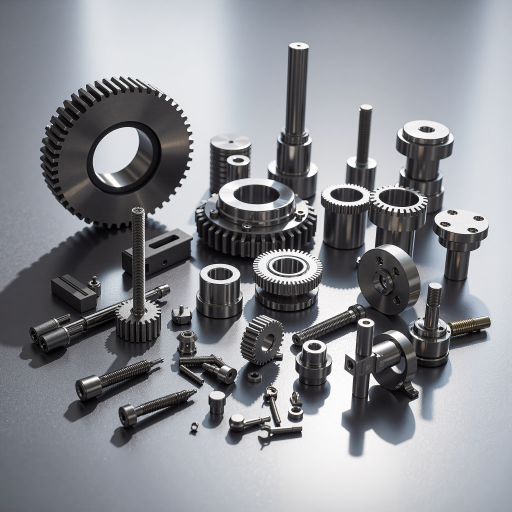 SANKYO三共产品展示，工业用品，精密制造配件，金属材质，整齐摆放