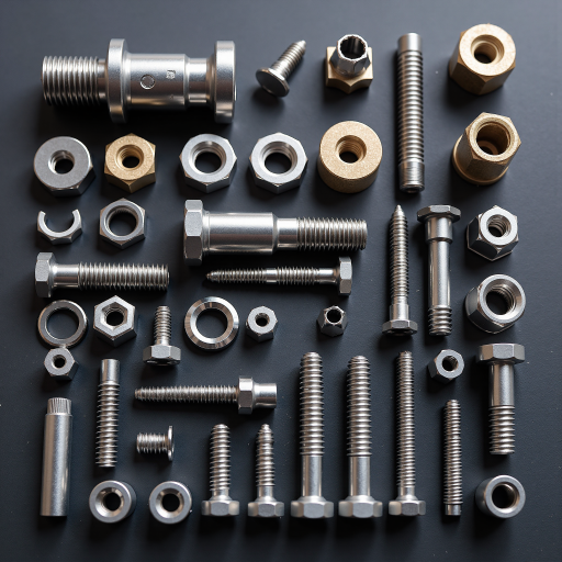 TUSE产品展示，精密制造配件，工业用品，金属材质，整齐摆放